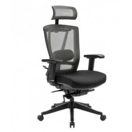 CU-OF831 Silla ejecutiva mesh asiento y estructura negro
